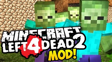 Left 4 Dead 2 Mods "MINECRAFT MOD" (Left 4 Dead 2 Minecraft, L4D2 Deathcraft Map Gameplay) - YouTube