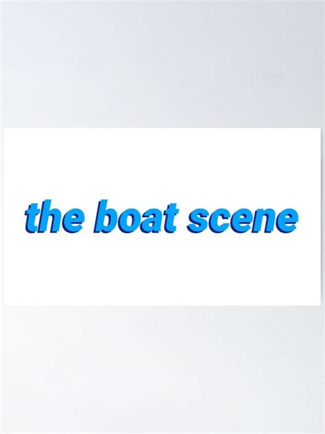 "the boat scene - 365 days" Poster by ssavannahz | Redbubble