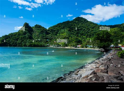 Pago Pago Harbor in Tutuila Island, American Samoa, South Pacific Stock ...