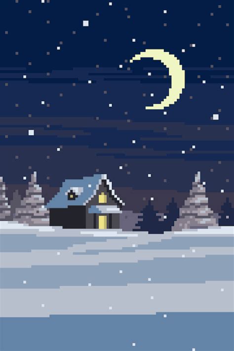 Snuw Pixel Kawaii, Pixel Art Landscape, Pixel Art Background, Arte 8 ...