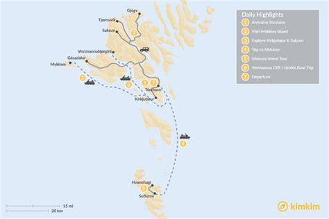 the Faroe Islands Travel Maps - Maps to help you plan your the Faroe Islands Vacation | kimkim