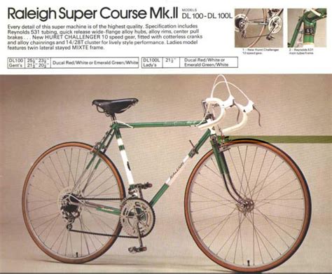 718 Cyclery: 1974 Raleigh Super Course Mk. II