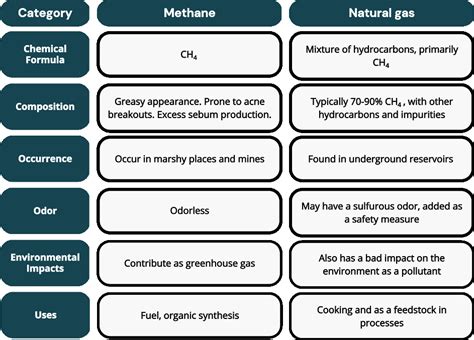 Methane vs. Natural Gas: Understanding the Basics - PSIBERG