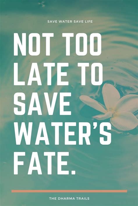 55 Best Quotes and Slogans On Saving Water (With Images) | 2024 | Save water slogans, Water ...