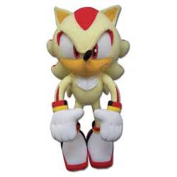 Sonic The Hedgehog Super Shadow Stuffed 12" Plush | Super shadow ...