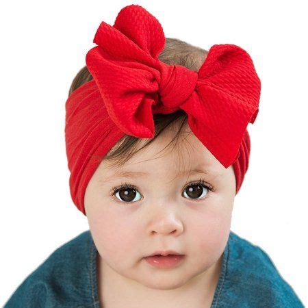 "1Pc Baby Toddler Girl Bowknot Headband Stretch Hairband Headwear ...