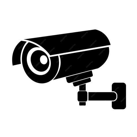 Premium Vector | CCTV camera icon logo vector design template