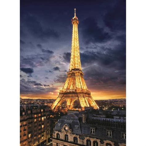 Clementoni - Puzzle 1000 pièces : Tour Eiffel - pas cher Achat / Vente Animaux - RueDuCommerce