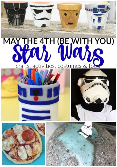 May the 4th (be with you) - Star Wars Crafts and Activities | Star wars crafts, Star wars ...