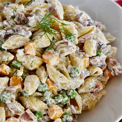 Ham Pasta Salad - This Delicious House