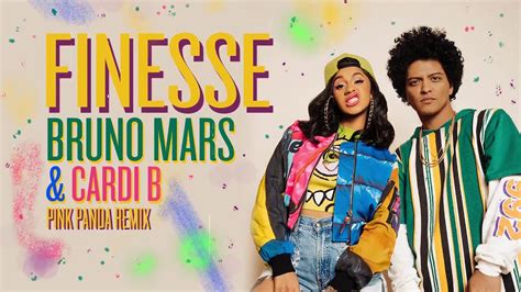 Bruno Mars feat. Cardi B's 'Finesse (Pink Panda Remix)' remix by Pink Panda | WhoSampled