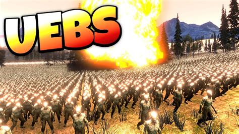 UEBS - Nuking 1,000,000 Zombies! - Ultimate Epic Battle Simulator Gameplay - YouTube