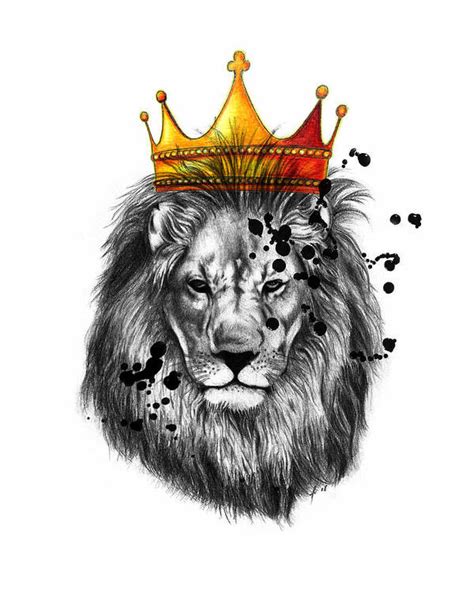 Lion King Art Print by Mark Ashkenazi