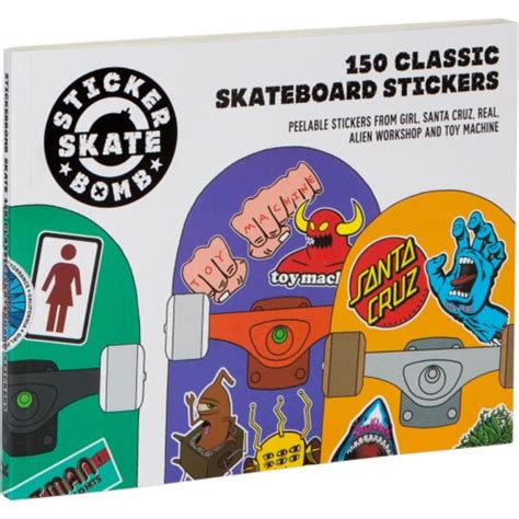 Stickerbomb Skate: 150 Classic Skateboard Stickers | Complex