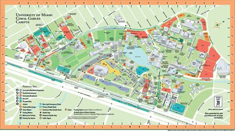 University of Miami Campus Map