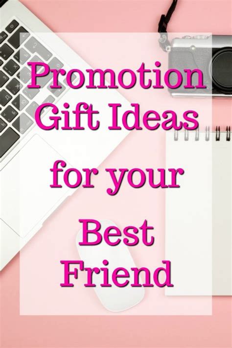 20 Promotion Gift Ideas for Your Best Friend | Job promotion gifts, Congratulations promotion ...