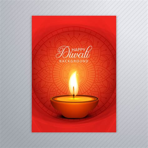 Happy diwali colorful brochure template vector 258040 Vector Art at Vecteezy