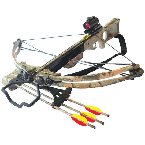 Arrow Precision® Inferno Blaze Ultimate Compound Crossbow Package with Case and Crank Cocker ...