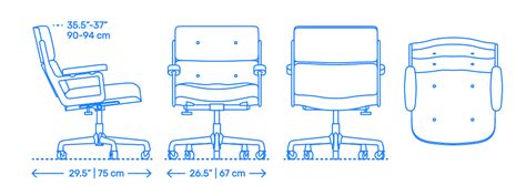 Office Chair Dimensions / Pofit Smart Office Chair App Enabled - A wide variety of office chair ...