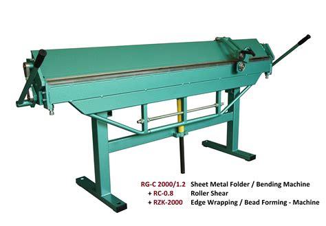 Type RG-C Sheet Metal Bending Machines / Folders | Metal bending, Metal ...