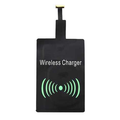 Portable Universal Type C Port Qi Wireless Charger Receiver Lightweight ...