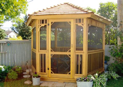 Gazebo Screen Kits in 2020 | Screened gazebo, Backyard gazebo, Gazebo plans