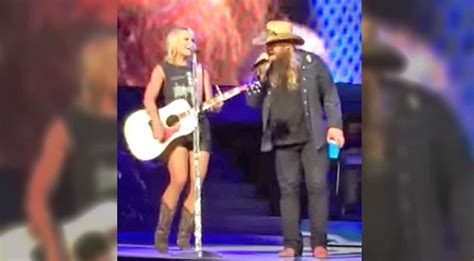 Chris Stapleton Sings Backup On Some Miranda Lambert Songs