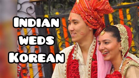 Korean - Indian International Couple Indian Wedding Part 3 - Wedding Ceremony / 한국-인도 국제커플 인도 ...