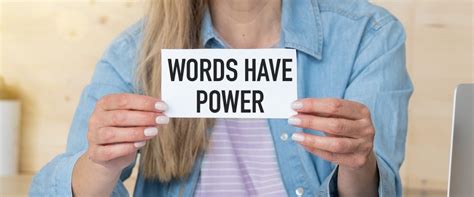 The Power of Words | Individual Matters