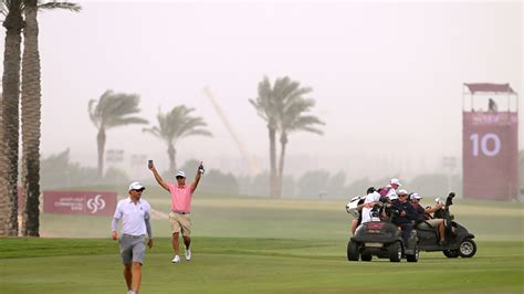 Qatar Masters round one abandoned amid adverse weather