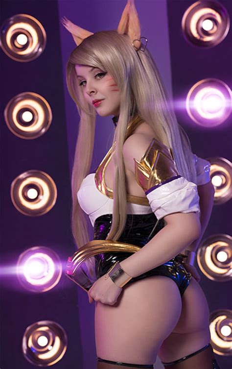 K/DA Ahri cosplay print | Etsy