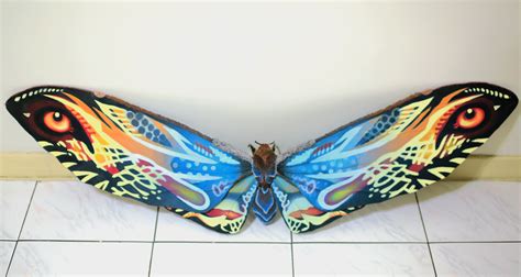 Stunning Custom Mothra 2019 Figure!