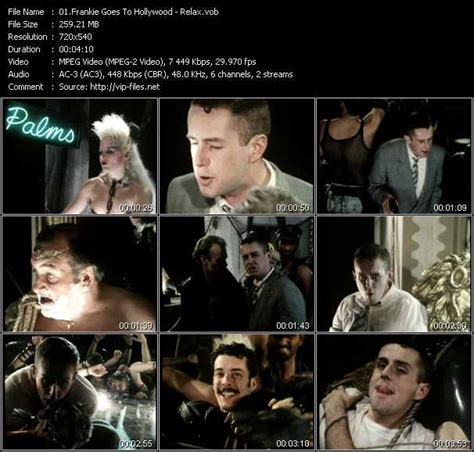 Frankie Goes To Hollywood - Relax - Download Music Video Clip from VOB Collection «Frankie Goes ...