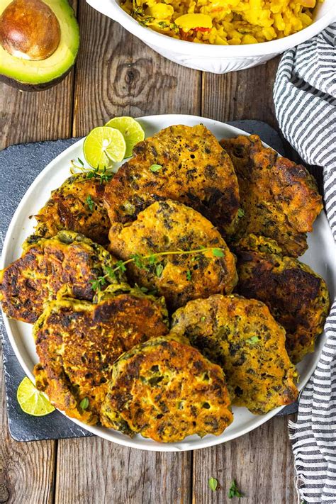 Jamaican Callaloo Fritters | Callaloo recipe, Vegetarian recipes for ...