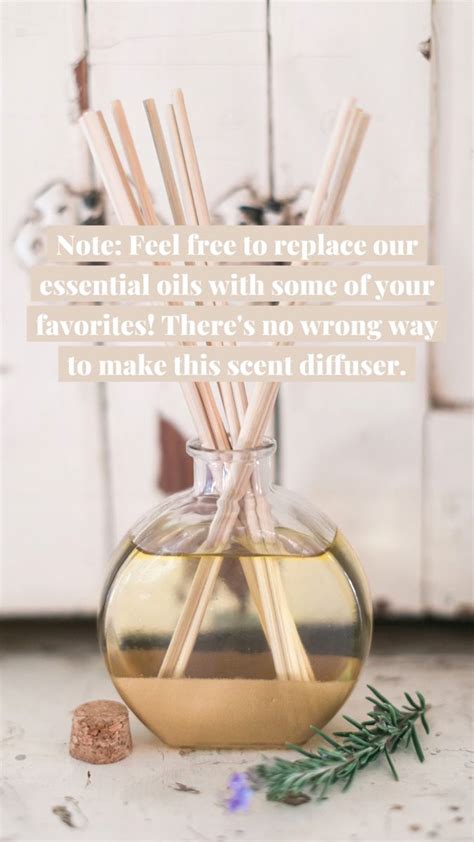 DIY Scent Diffuser | Homemade Aromatherapy