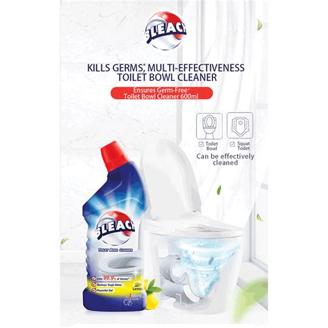 BLEACH Toilet Bowl Cleaner Fresh 600ml – Best Grocery Store