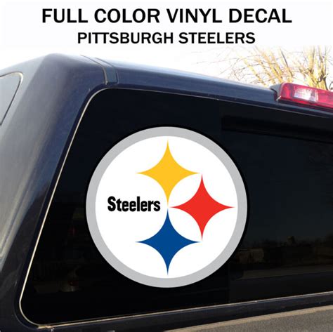 Pittsburgh Steelers Window Decal Graphic Sticker Car Truck SUV - | eBay