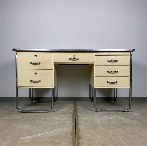 Unique Vintage Bauhaus Writing Desk, 1930s | #165993