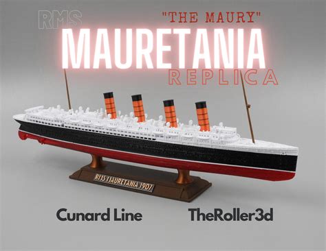 RMS Mauretania Model 1 Foot in Length - Walmart.com