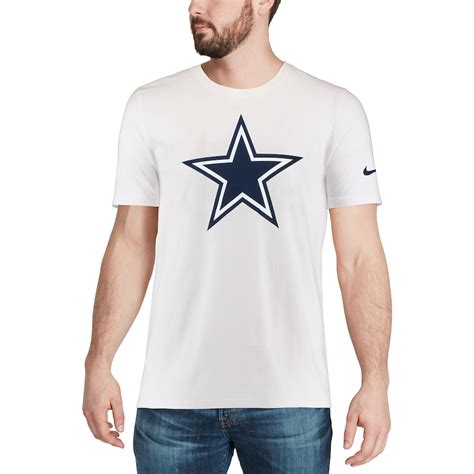 Nike Dallas Cowboys White Essential Logo T-Shirt