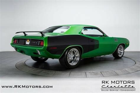 1971 Plymouth 'Cuda Limetime Green Hardtop 426 HEMI V8 5 Speed Manual for sale: photos ...