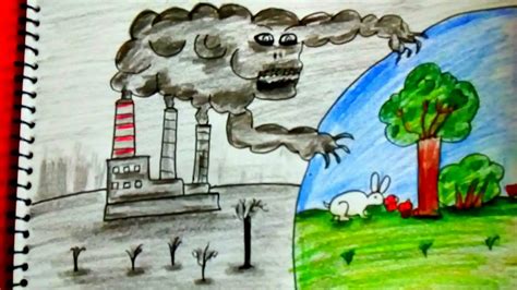 21+ Drawing Of Polluted Earth : Free Coloring Pages