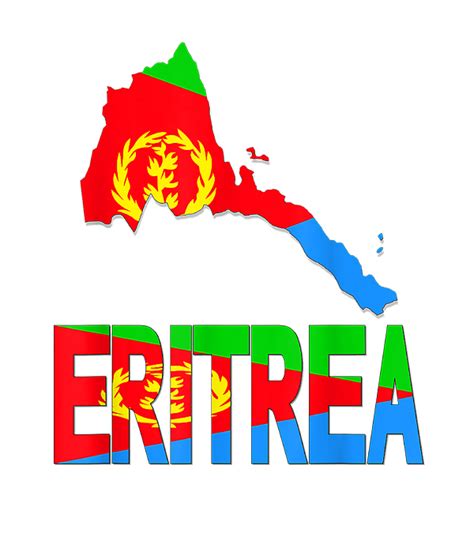 Love Eritrea With Eritrean Flag In Eritrea Map Eritrea Pride Puzzle by ...