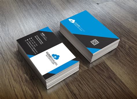 Professional & Modern Business Card Template - Cloud Templatez - All ...