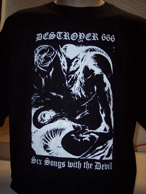 Deathrune | DESTROYER 666 – Six Songs With The Devil, T-SHIRT