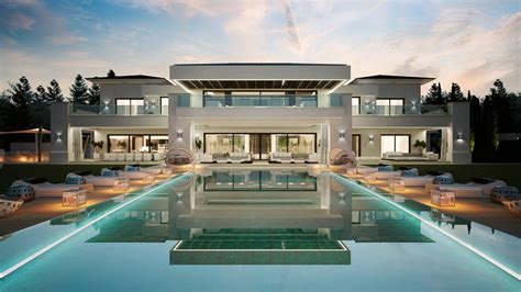 9 Luxurious Bedroom in Spanish Homes With Indoor & Outdoor Pools - Interior Design Inspirations