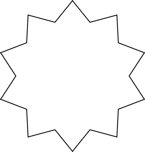 10-Point Star | ClipArt ETC