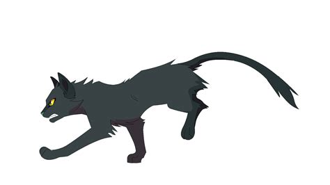 Breezepelt run (animation) by meow286 | Warrior cat drawings, Warrior ...