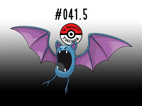 In-Progress Pokemon Evolutions | #041.5 - Zubat are extremely prolific ...