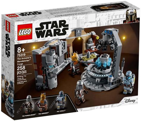 Brickfinder - LEGO Star Wars The Armourer’s Mandalorian Forge (75319) First Look!